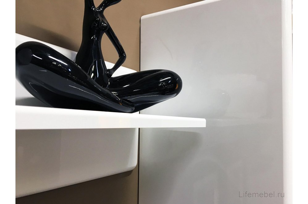 Модульная гостиная Наоми комплектация 8 белый глянец