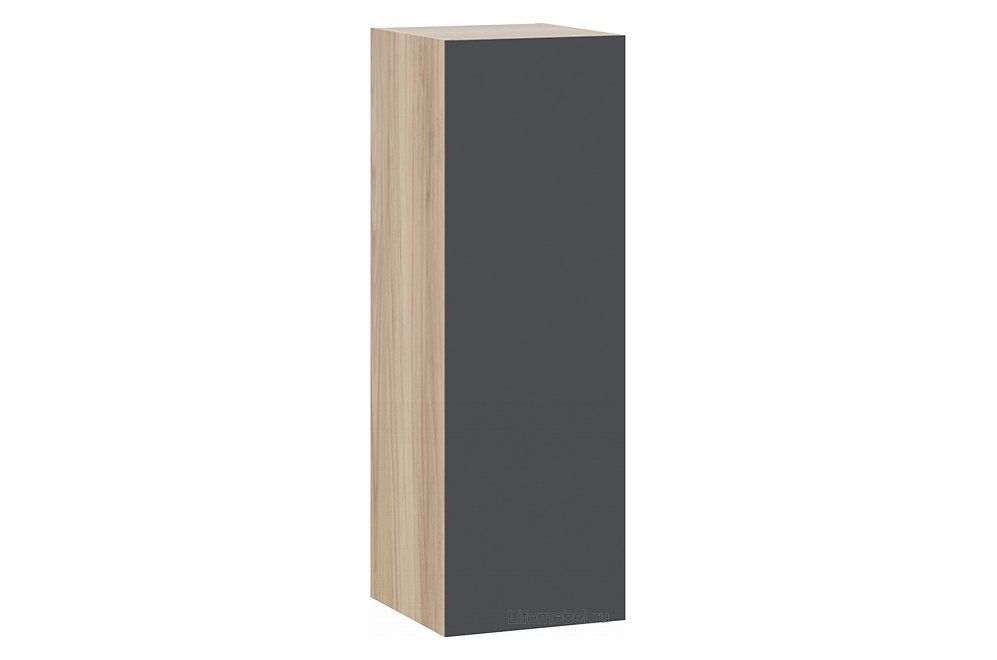 Модульная гостиная Глосс ГН 319.07 яблоня беллуно / стекло графит матовый комплектация 7