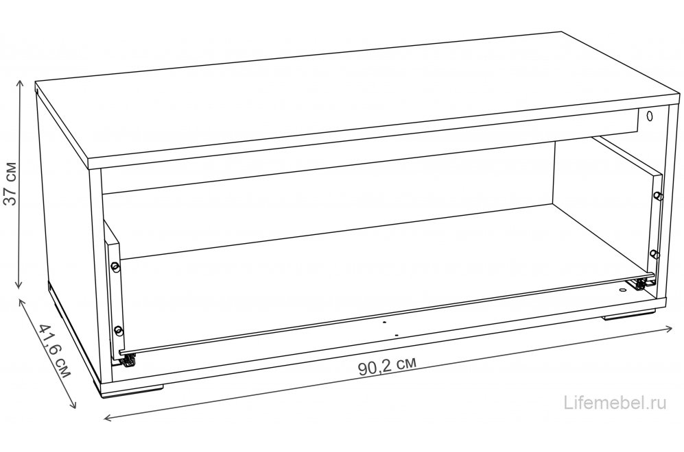 Модульная гостиная Summit софт графит / муссон / ясень анкор темный комплектация 5