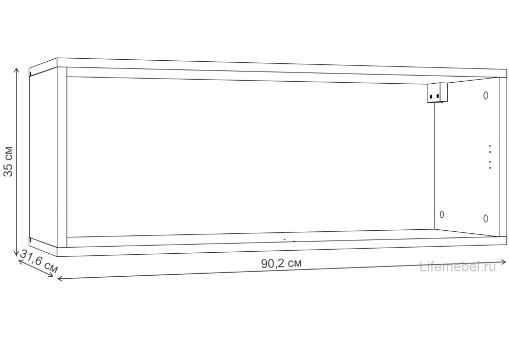 Модульная гостиная Summit софт графит / ярко-красная / ясень анкор темный комплектация 9