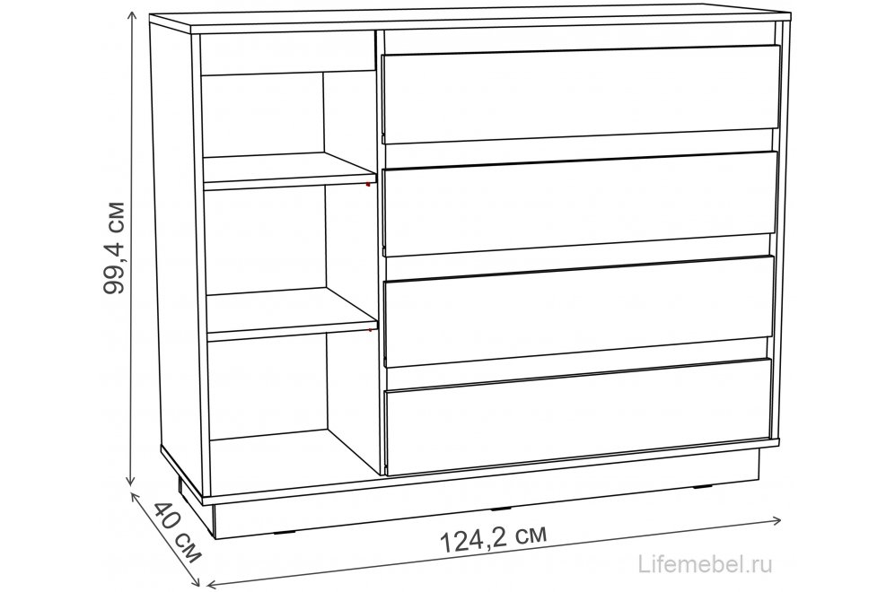 Модульная гостиная Virginia комплектация 2 белый скандинавский / дуб бунратти