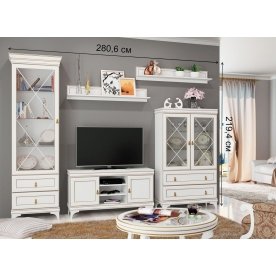 Модульная гостиная Агата комплектация 1