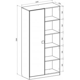 Модульная гостиная Анастасия комплектация 3