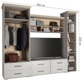 Модульная гостиная Британика комплектация 1