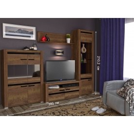 Модульная гостиная Бруна комплектация 2