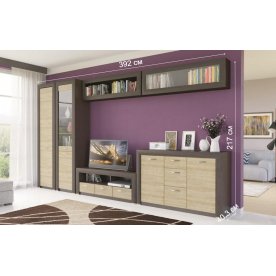 Модульная гостиная Денвер сосна лоредо