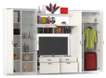 Модульная гостиная Ливерпуль комплектация 4