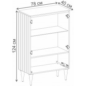 Модульная гостиная Лоренсо комплектация 3