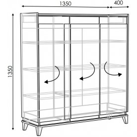 Модульная гостиная Матера комплектация 1