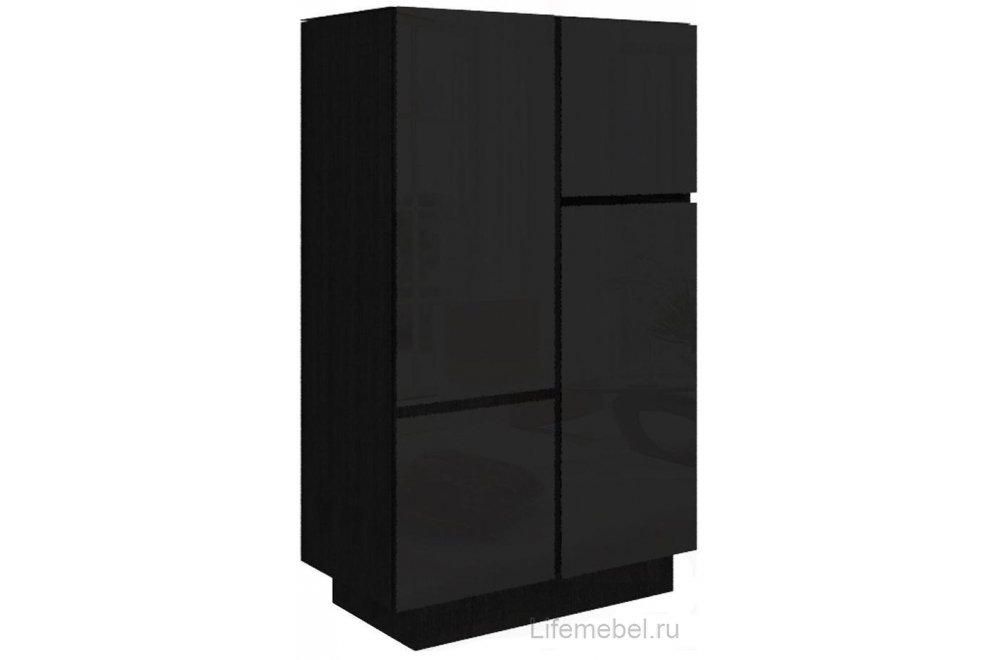 Модульная гостиная MD Color черный / черный комплектация 5