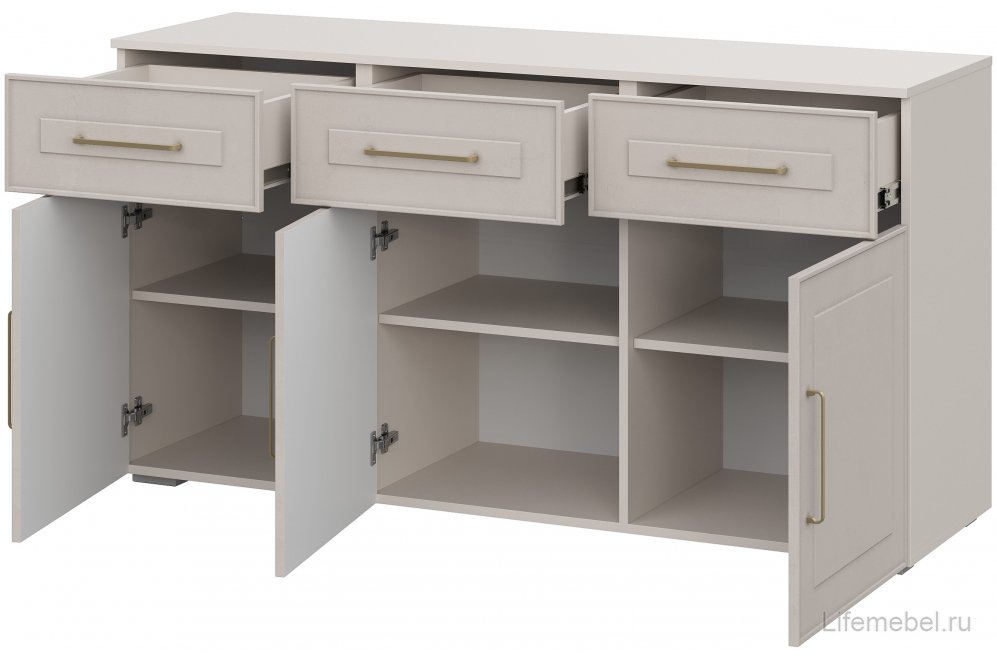 Модульная гостиная Мотру кашемир / шампань комплектация 2