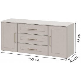 Модульная гостиная Антеро комплектация 4