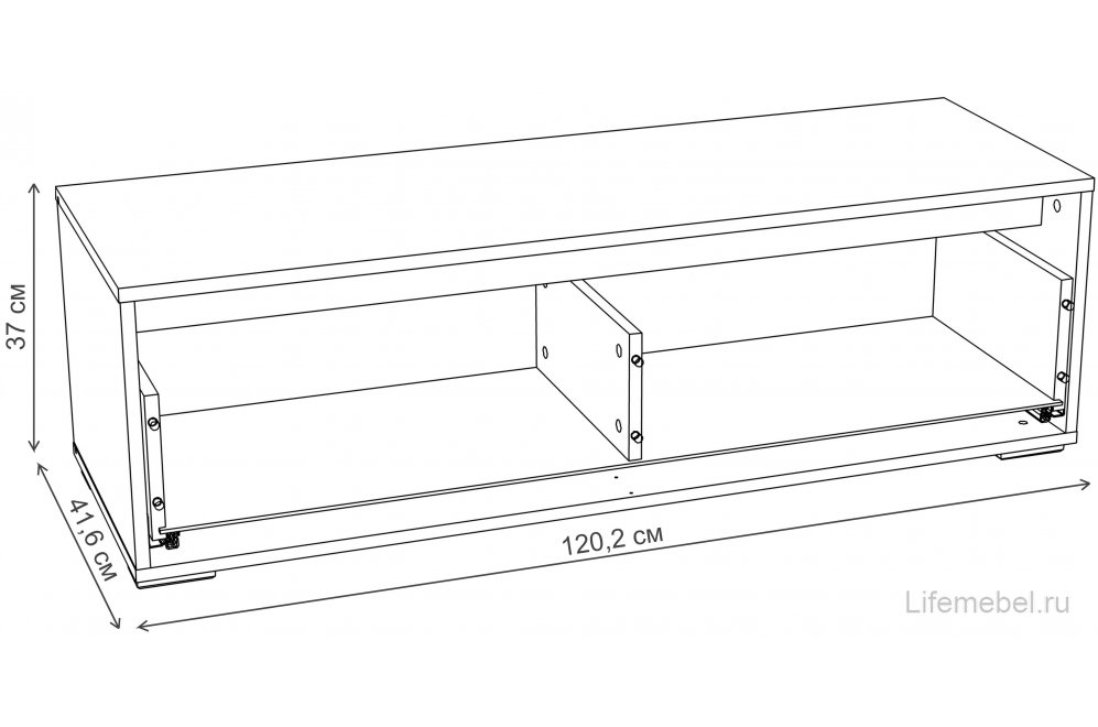 Модульная гостиная Summit 2 софт графит / ясень анкор темный комплектация 12