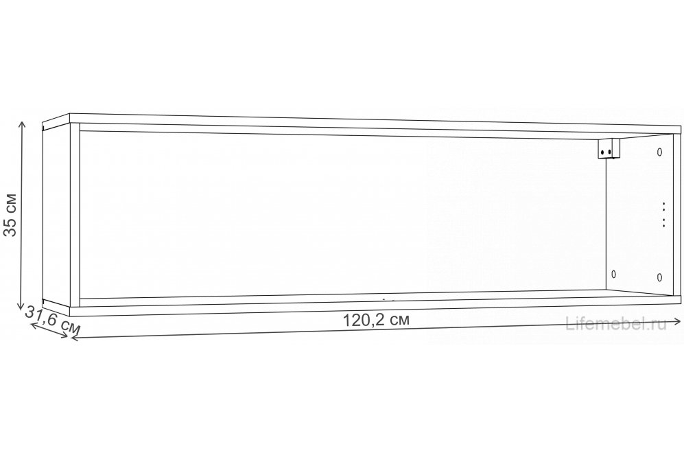 Модульная гостиная Summit 5 софт графит / ясень анкор темный комплектация 15