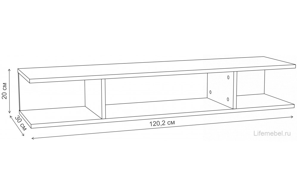 Модульная гостиная Summit 6 софт графит / ясень анкор темный комплектация 16