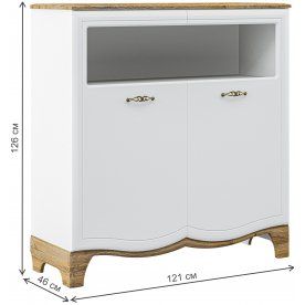 Модульная гостиная Тиффани-New комплектация 1