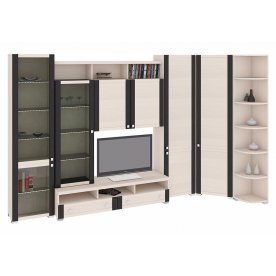 Стенка для гостиной Фиджи (комплектация 22) дуб белфорт