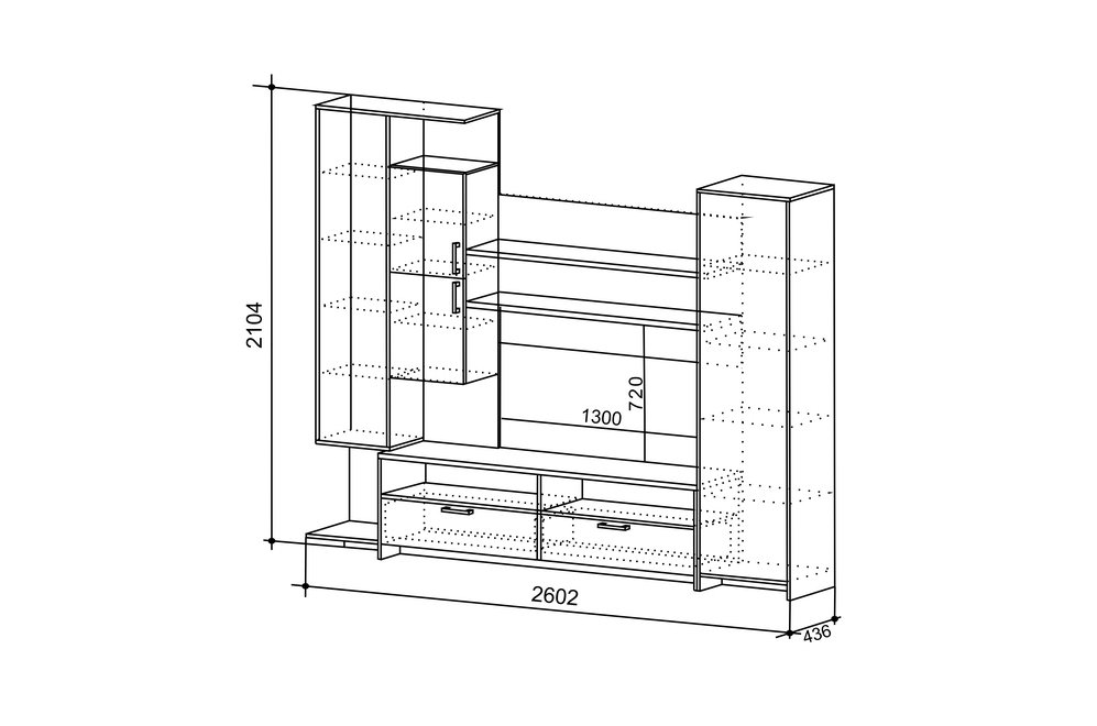Стенка Гала схема