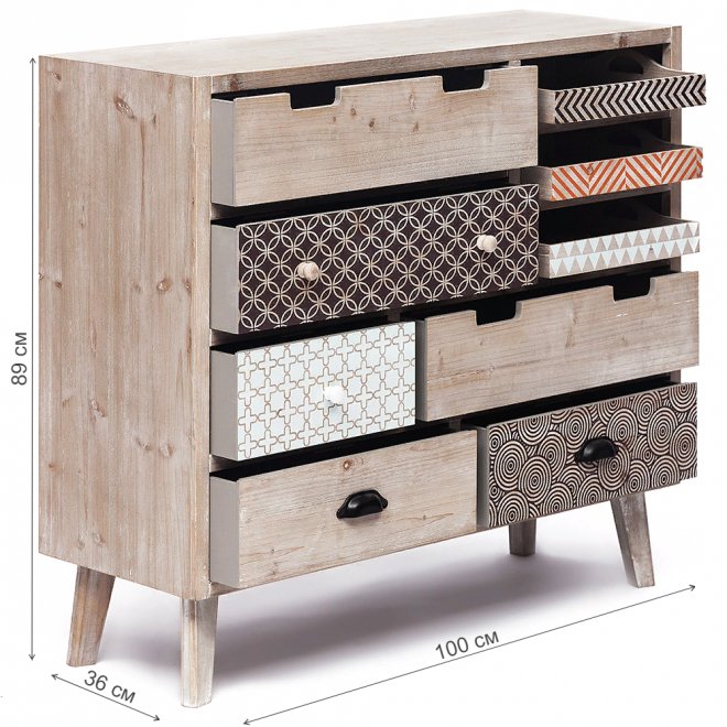 Комод Retro mod. 63005 натуральный