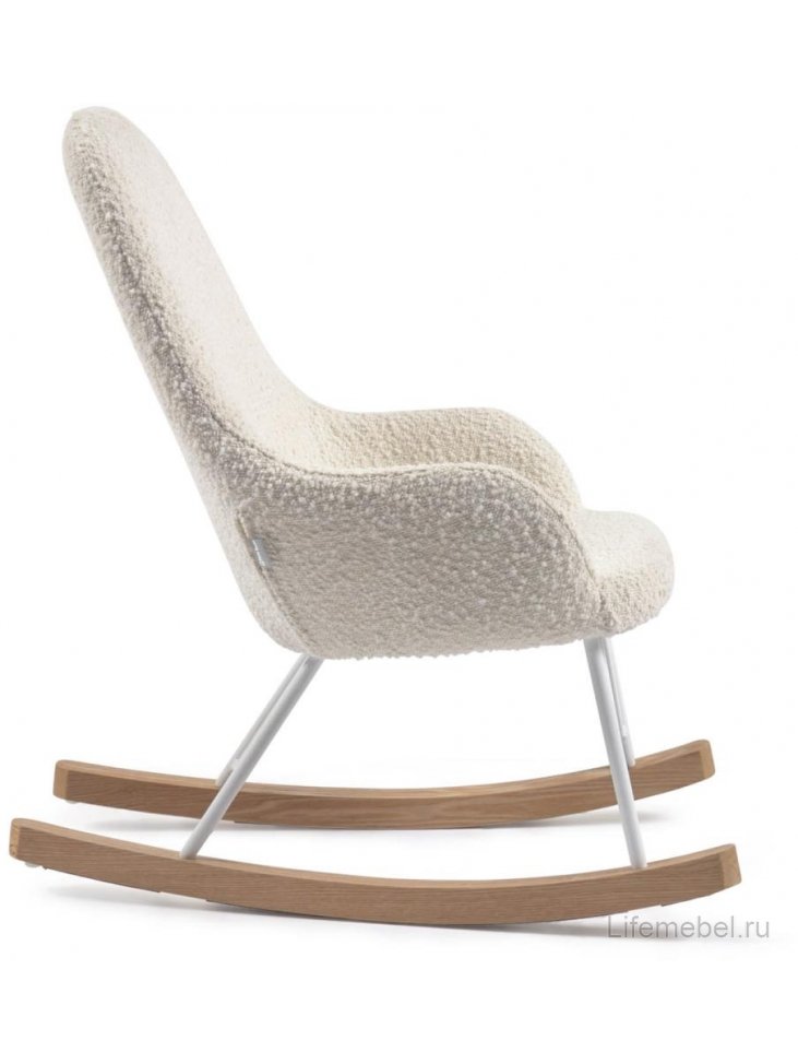 Кресло-качалка Joey белое