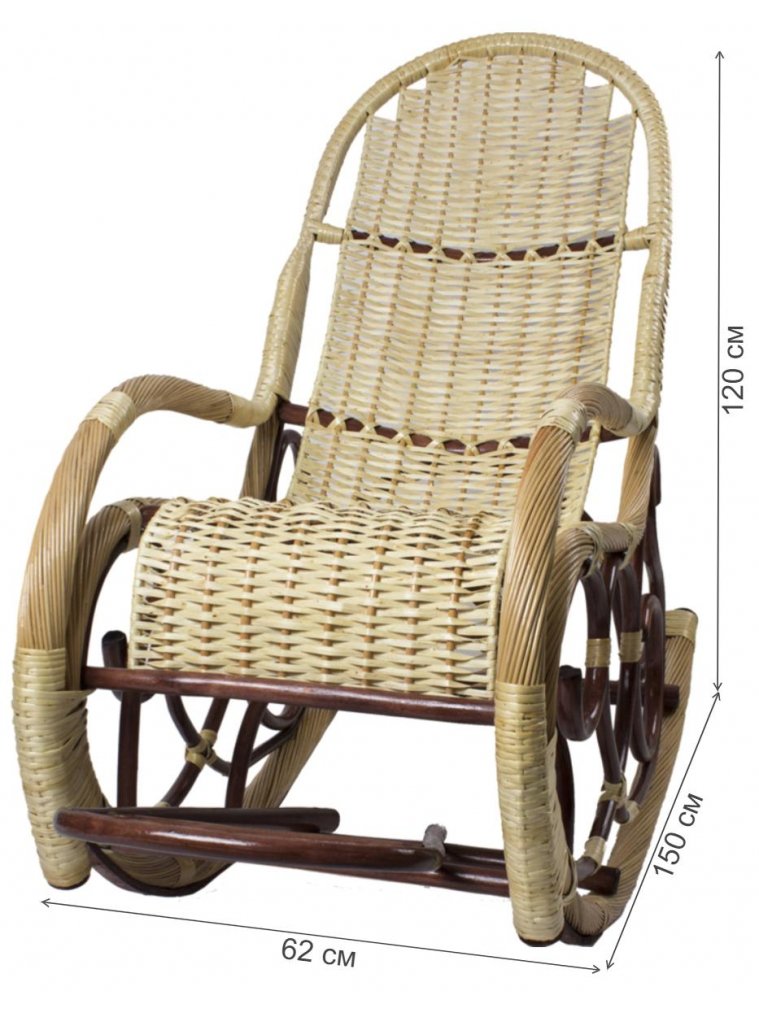 Кресло-качалка Калитва орех