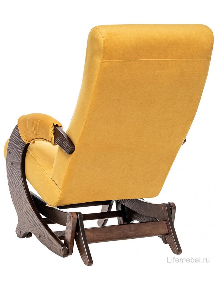 Кресло-качалка Эталон орех / fancy 48