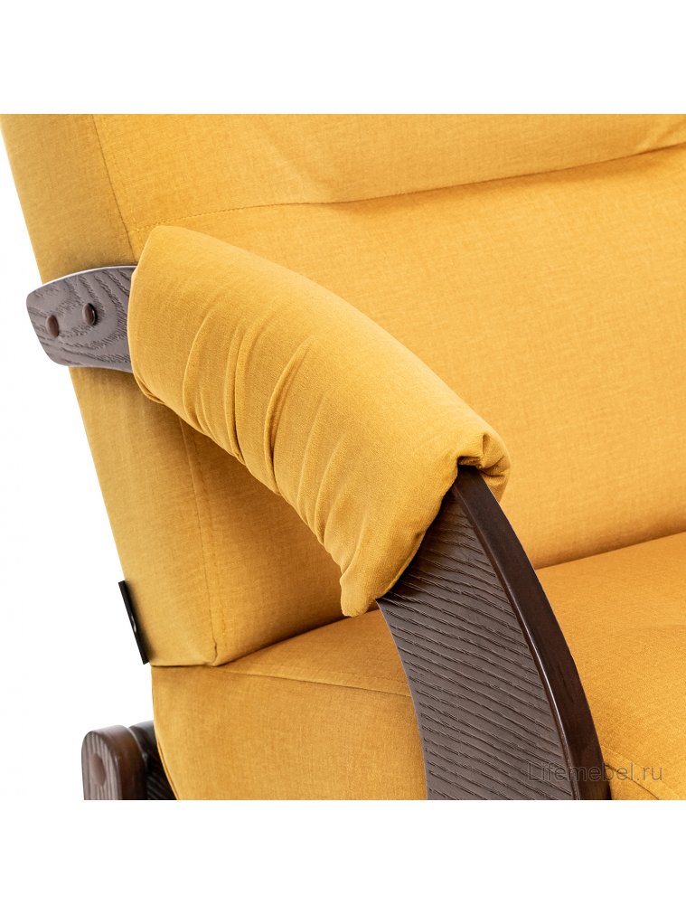 Кресло-качалка Эталон орех / fancy 48