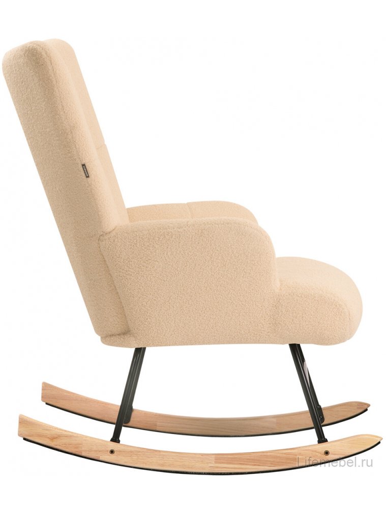Кресло-качалка LC-310 кремовое