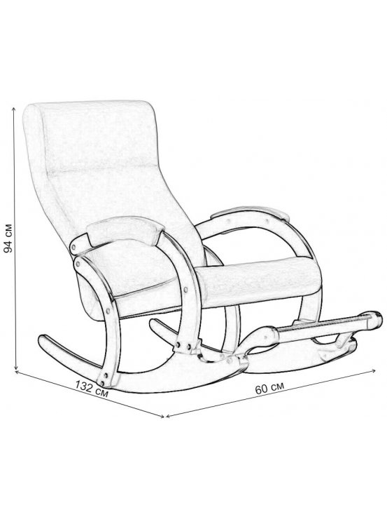 Кресло-качалка Марсель amigo beige