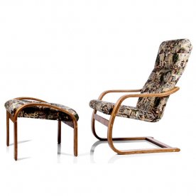 Кресло-качалка Ноттингем с банкеткой