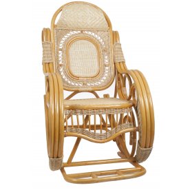 Кресло-качалка Stuart золотой мед