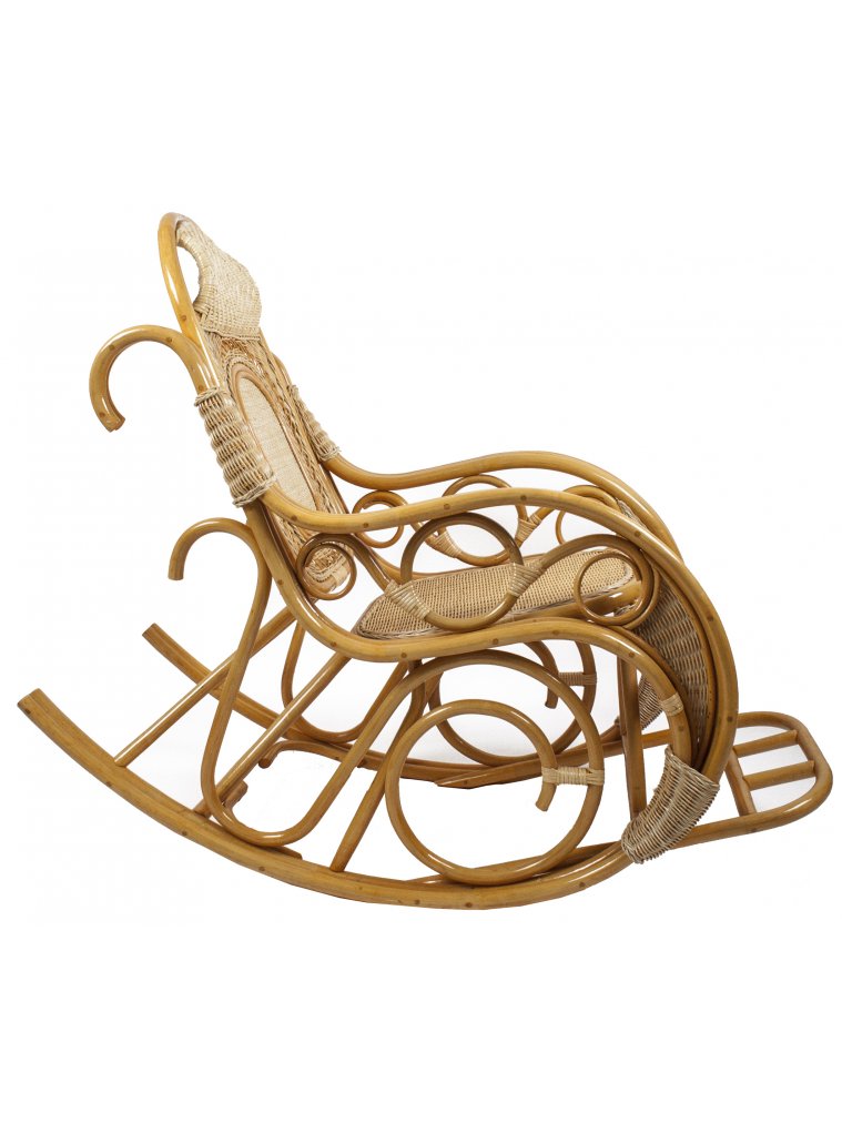 Кресло-качалка Stuart золотой мед