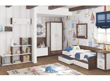 Шкаф навесной ПНД с фасадом ШБЕ