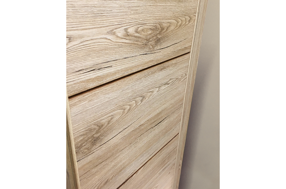 Шкаф комбинированный Oskar 1V1D дуб санремо