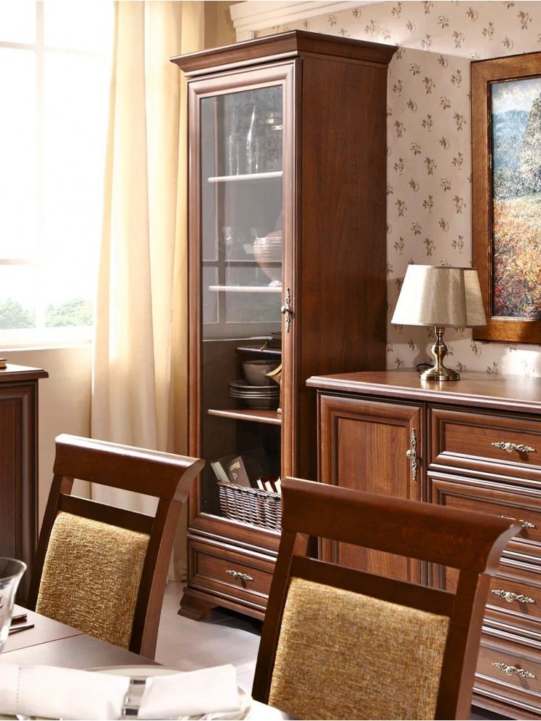 Витрина Kentaki S320-REG1W1S каштан