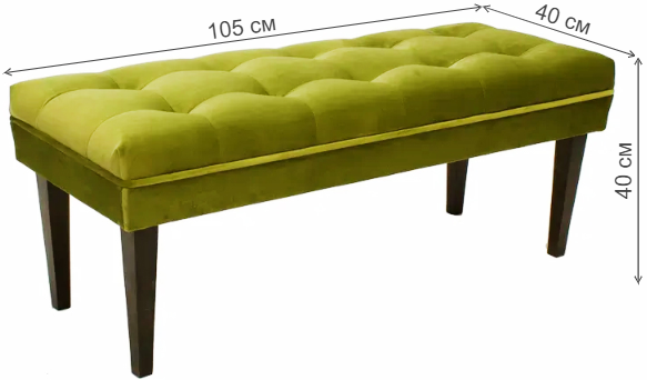 Банкетка HD 1050 венге / bella 10