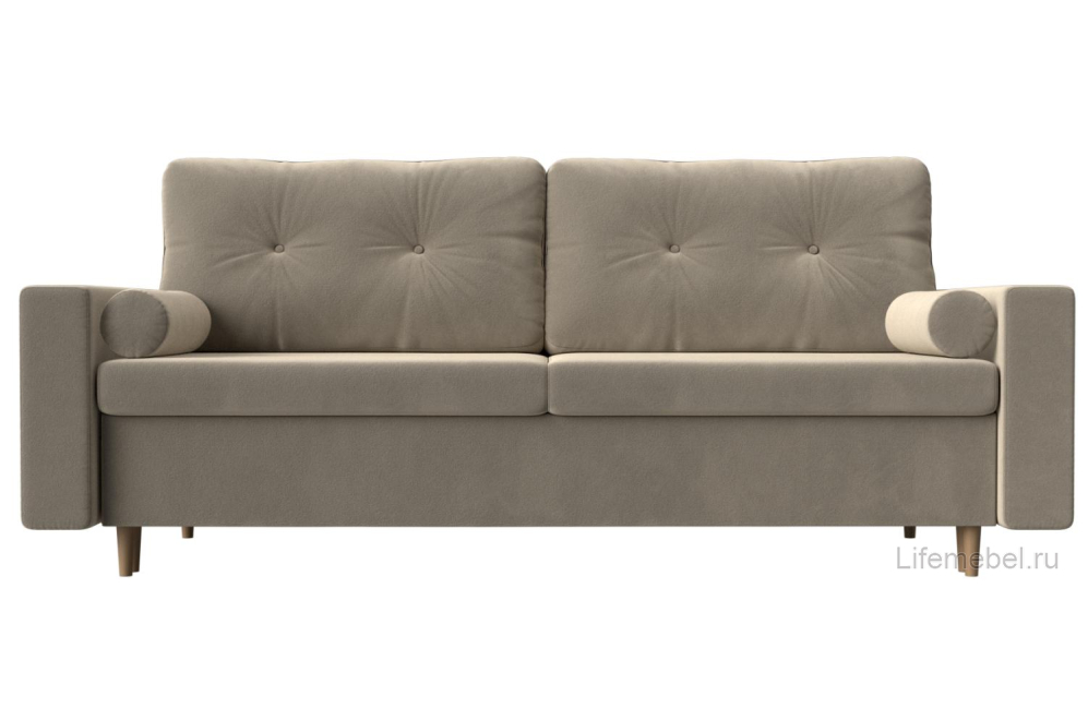 Диван Белфаст микровельвет бежевый