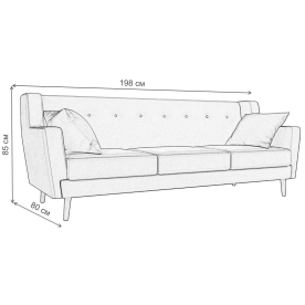 Диван Брайтон 3