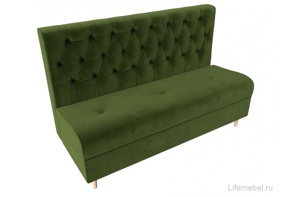 Диван Бремен микровельвет зеленый