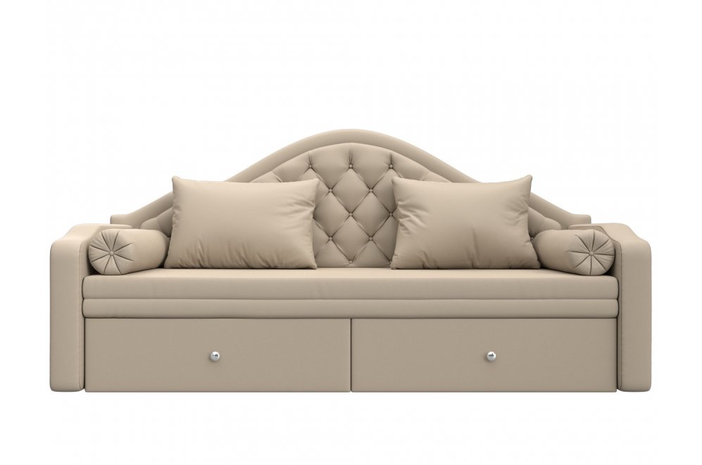 Диван детский Сойер эко кожа бежевый