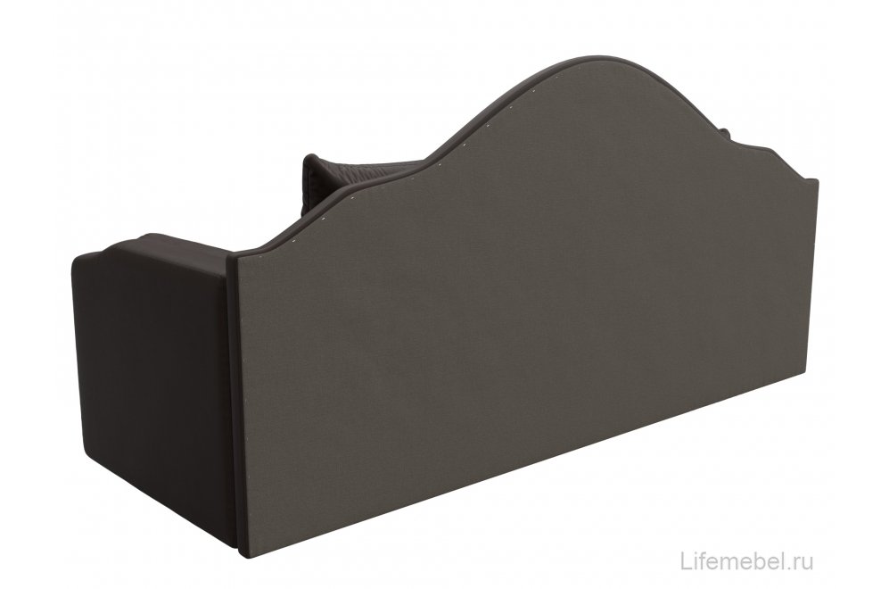 Диван детский Сойер эко кожа коричневый