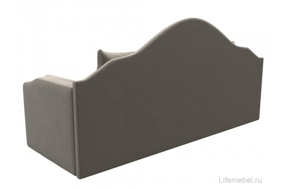 Диван прямой детский Сойер микровельвет бежевый