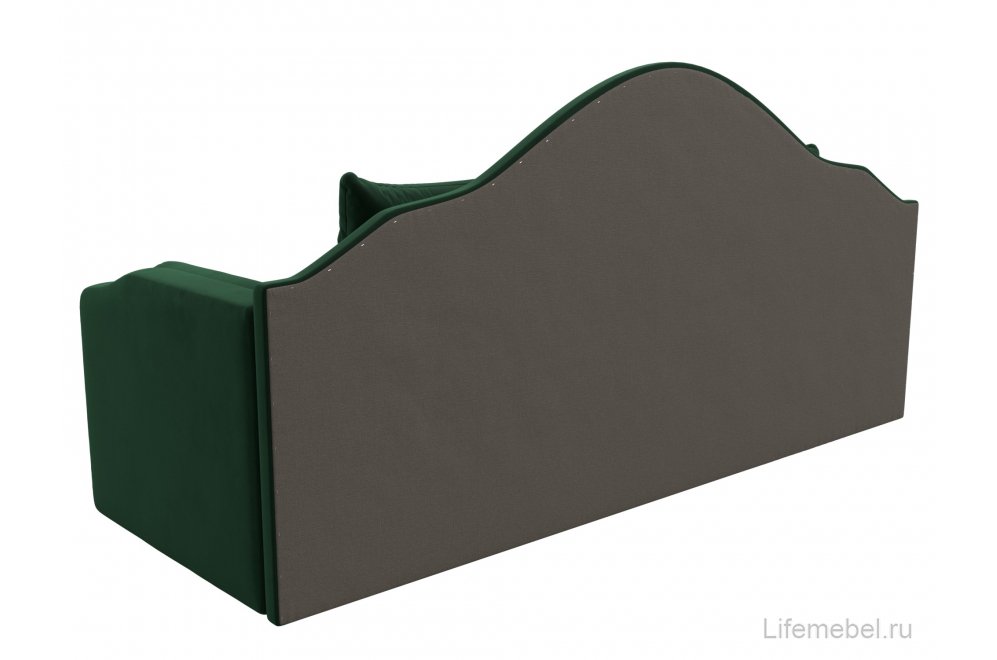 Диван детский Сойер велюр MR зеленый