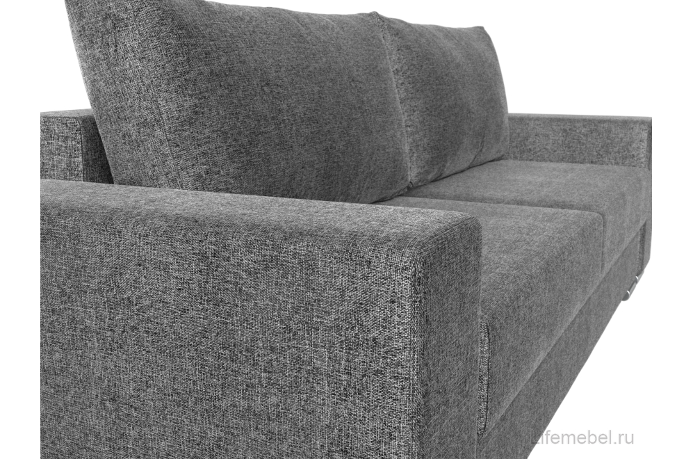 Диван Дрезден серая рогожка