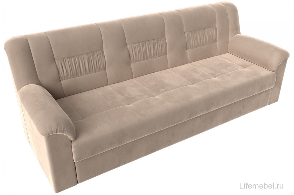 Диван Терра-М бежевый велюр