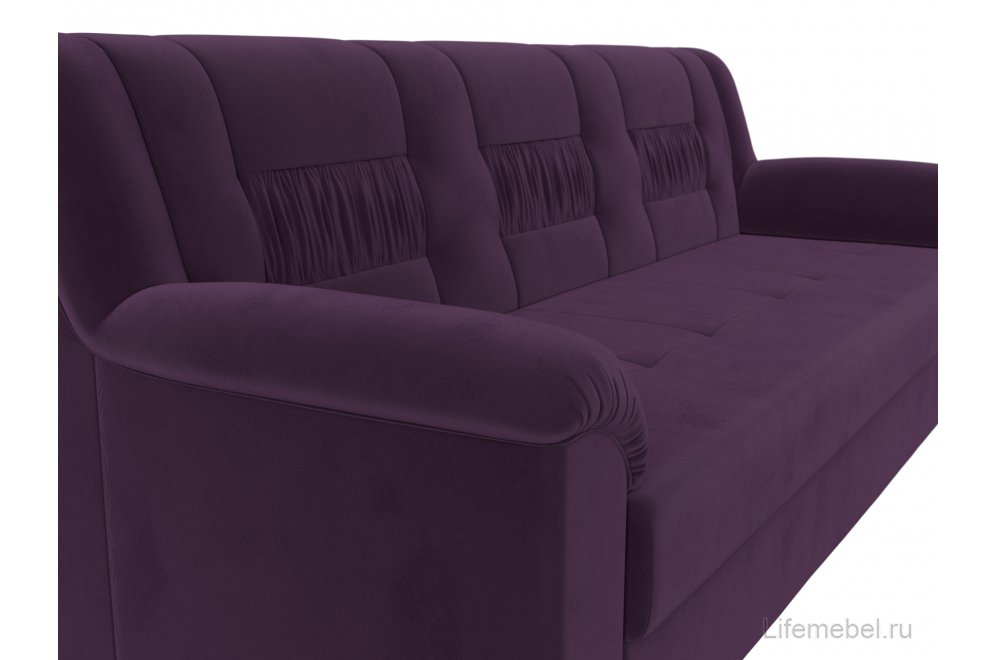 Диван Карелия фиолетовый велюр