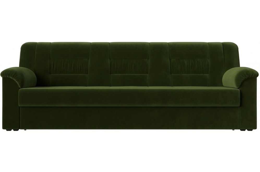 Диван Карелия зеленый микровельвет