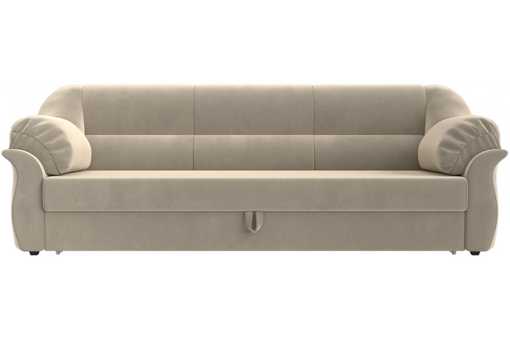 Диван Эллада микровельвет бежевый