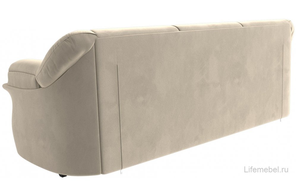 Диван Эллада микровельвет бежевый