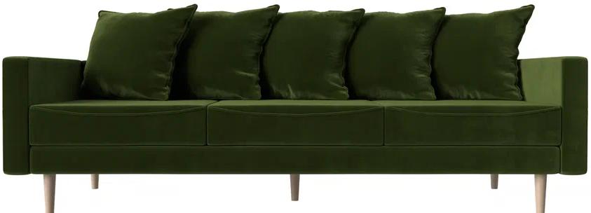 Диван Картес зеленый микровельвет